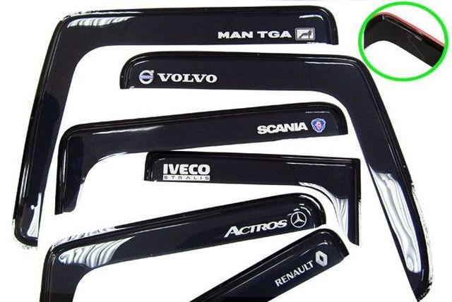 Дефлекторы на грузовые авто