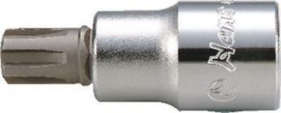 HANS.Торцевые головки с вставкой 1/2" HEX, TORX, RIBE