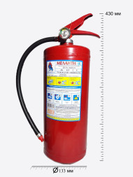 Огнетушитель ОП - 4 "МЕЛАНТИ" порошковый ГОСТ, закачной "АВСЕ" 4 л