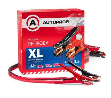 Провода пусковые 450А "AUTOPROFI" 3,5м в сумке