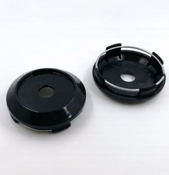 Заглушка (колпачок) на литой диск D70, наружн. d=70мм, внутр d=64мм. черный