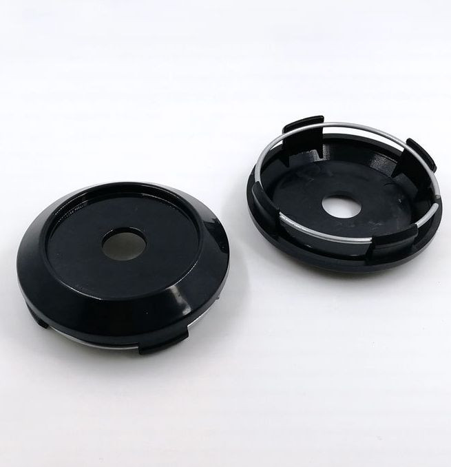 Заглушка (колпачок) на литой диск D70, наружн. d=70мм, внутр d=64мм. черный