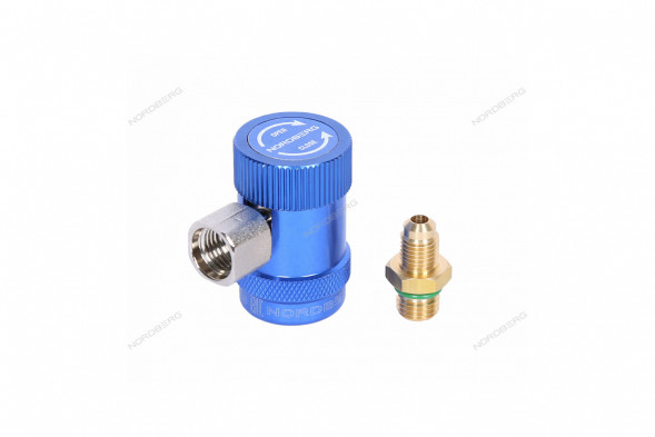 Муфта низкого давления быстросъемная NORDBERG NFA8L для фреона R134a