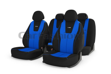 Комплект Накидок «DOUGLAS» Синий/Черный/Синий