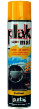 ATAS   PLAK    SUPERMAT  600 ML - Лимон. Матовая полироль торпеды (спрей)