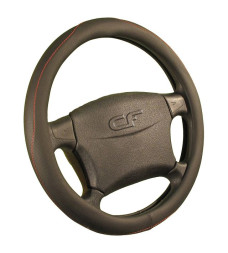 Оплетка на руль   CF  CREEK - М, Чёрный/Красный (перфорация)
