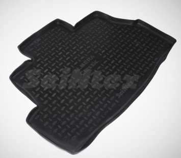 Коврик багажн.  Nissan Almera (classic) (06-) (РЕЗИНА)