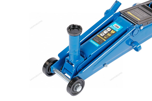 Домкрат подкатной NORDBERG N32031L с проставкой