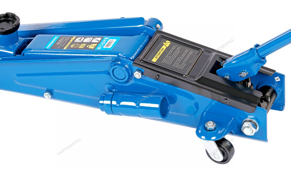 Домкрат подкатной NORDBERG N32031L с проставкой