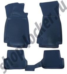 Коврики резиновые   Audi A6  с 2014-г. тэп.