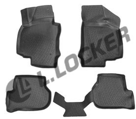 Коврики резиновые   VW Golf V 2003-2008г. тэп.