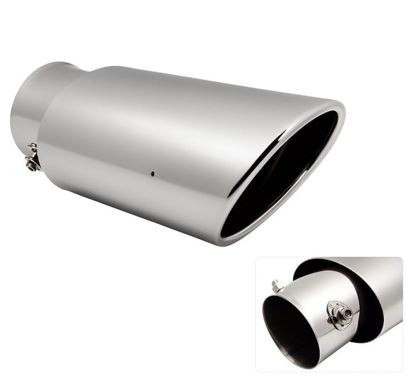 Насадка на глушитель &quot;Carlife&quot; (d 63мм) длина 185мм