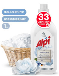 GRASS  Средство для стирки. Гель для белых вещей  "ALPI"  1л.