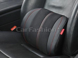 Подушка под поясницу «FLEX M» черный/черный/красный