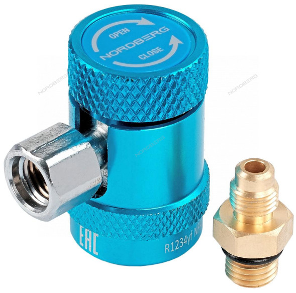 Муфта низкого давления быстросъемная NORDBERG NFA2L для фреона R134yf
