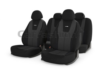 Комплект Накидок «DOUGLAS» Темн.Серый/Черный/Темн.Серый