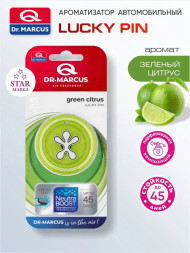 Осв.воздуха DrMarcus подвесной  Lucky Pin  Green Citrus