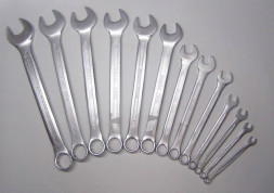 GRAND TOOL Ключ комбин 19 мм CrV (сатин)