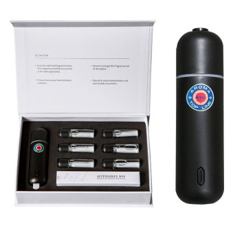 Осв.возд. AROMA Topline на дефлектор PREMIUM (6 ароматов) ЧЁРНЫЙ