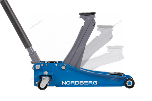 Домкрат подкатной NORDBERG N32025E c низким подхватом