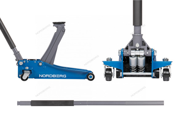 Домкрат подкатной NORDBERG N32025E c низким подхватом