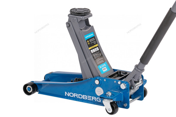 Домкрат подкатной NORDBERG N32025E c низким подхватом