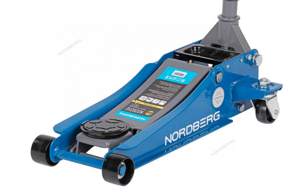 Домкрат подкатной NORDBERG N32025E c низким подхватом