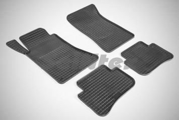 Коврики резиновые   Mercedes C-Class W 204 2006-2014г. 4matic  СЕТКА