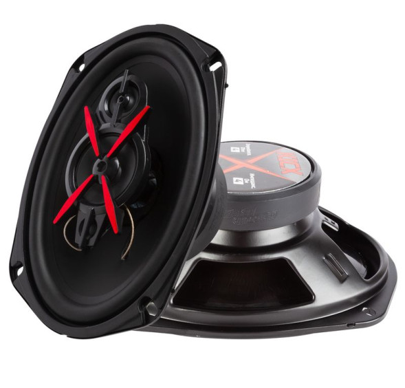 Автомобильные колонки  6x9&quot;  Kicx  200W  (3-полосная)