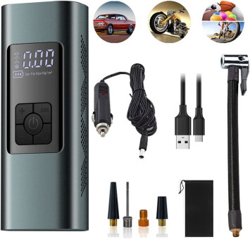 Компрессор Carlife портативный 65w