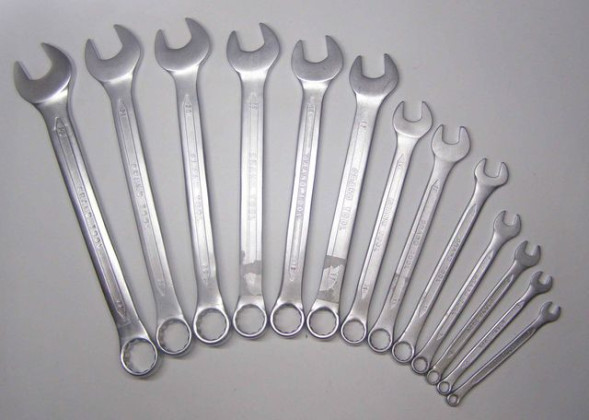 GRAND TOOL Ключ комбин 20 мм CrV (сатин)