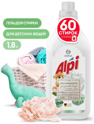 GRASS  Средство для стирки. Гель для детских вещей  "ALPI"  1,8л.