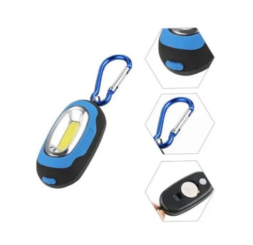 Фонарик  брелок СИБИРСКИЙ СЛЕДОПЫТ FLICKER, 1 COB, 2х2032