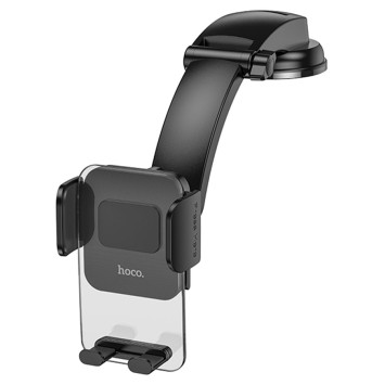Держатель телефона HOCO на торпеду зажимной Черный CA118