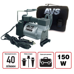 Компрессор  AVS  KA 580  150Вт/10Атм/40л/ прикуриватель