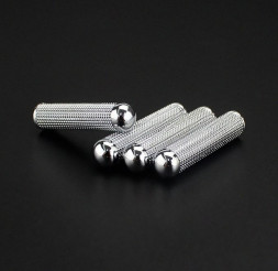 Кнопки блокировки двери металл 4шт.  хром