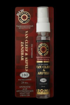 Осв.возд.  AROMA  Topline  Спрей Мужская серия  №49  Van Cleef&amp;Arpels Zanzibar