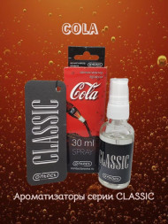 Осв.возд.  Соntact  ЁЛКА+СПРЕЙ  CLASSIC  "Cola"  30мл.