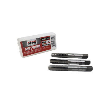 RedMark Метчики метрические M9х1,25мм (набор 3 шт.)