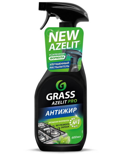GRASS Чистящее средство для кухни (для удаления жира)  \"Azelit PRO\" (флакон 600 мл)