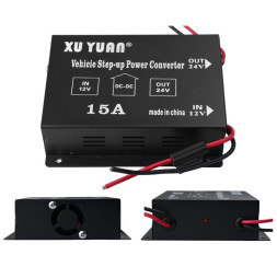 Преобраз. напряжения повышающий  Carlife  12-24V   15A 180W