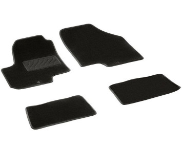 Коврики текстильн. KIA Soul I 2009-2014г./компл.5шт./осн.резин.