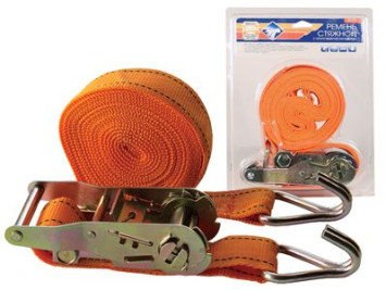 Стяжка груза  &quot;Nova Bright&quot;  38мм х 6м , блистер,  с фиксатором  (1шт.)