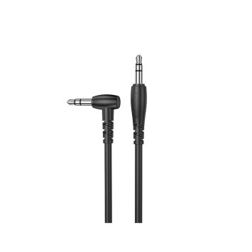 Кабель стерео Borophone BL10   AUX-AUX  1м. черный