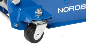 Домкрат подкатной NORDBERG N32030 с резиновой насадкой