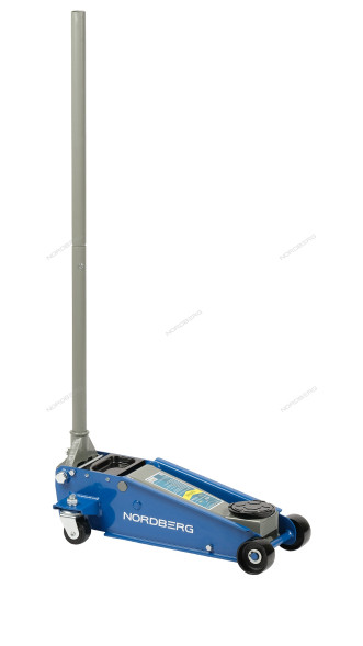 Домкрат подкатной NORDBERG N32030 с резиновой насадкой
