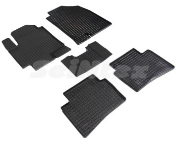 Коврики резиновые   Hyundai Solaris c 2017г.-/ Kia Rio IV c 2017г.-   СЕТКА