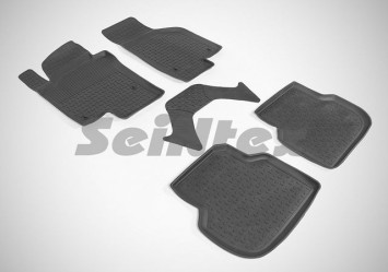 Коврики резиновые   VW Jetta VI 2010-2020г. БОРТ