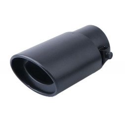 Насадка на глушитель "Carlife" (d 63мм) черная
