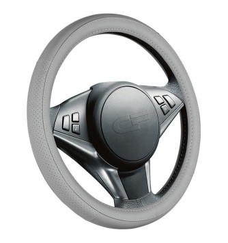 Оплетка на руль   CF  DAY - М, Серый/Серый (перфорация)